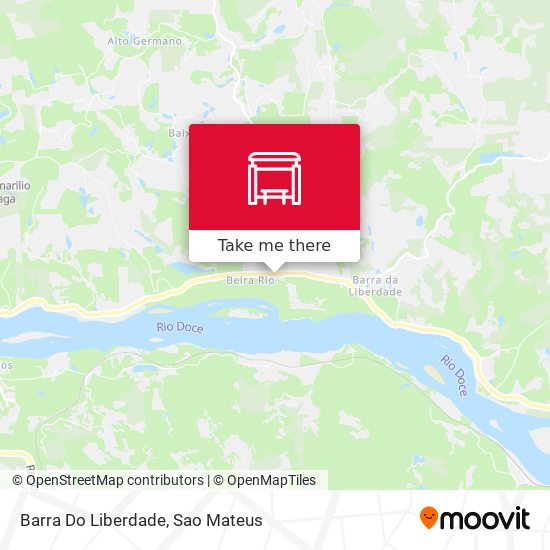Barra Do Liberdade map