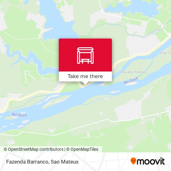 Fazenda Barranco map