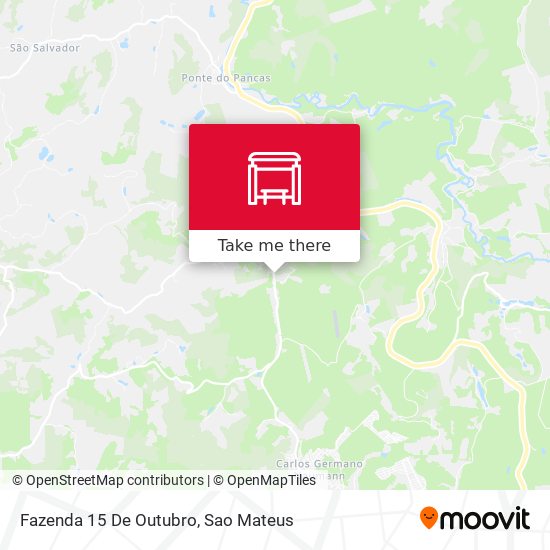 Fazenda 15 De Outubro map
