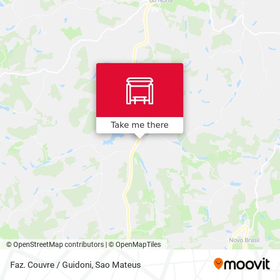 Faz. Couvre / Guidoni map