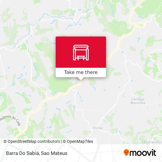 Barra Do Sabiá map