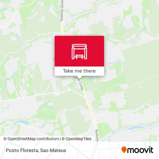Posto Floresta map