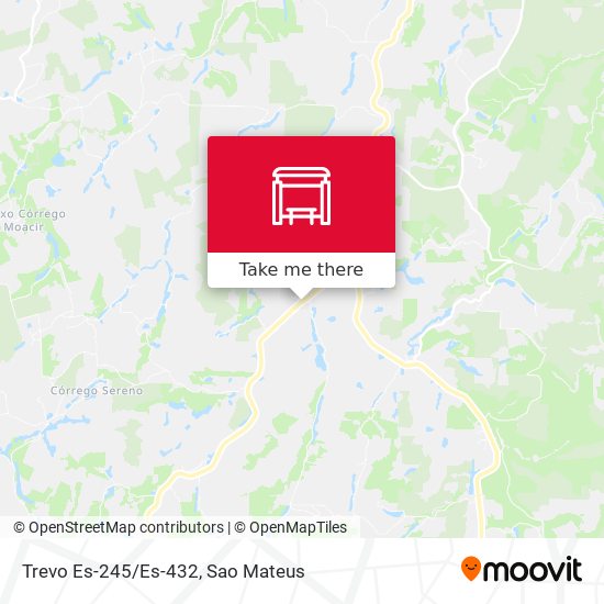 Trevo Es-245/Es-432 map