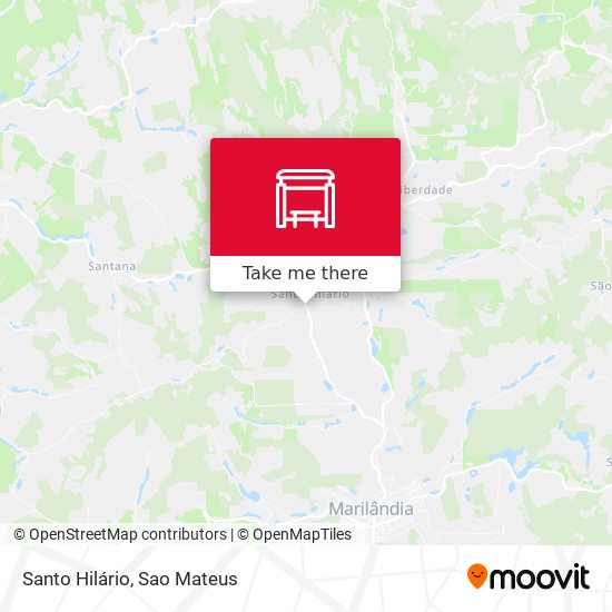 Santo Hilário map