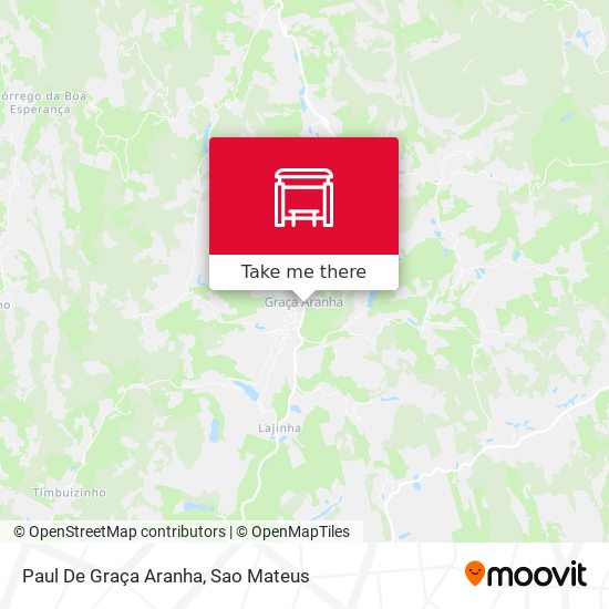 Paul De Graça Aranha map