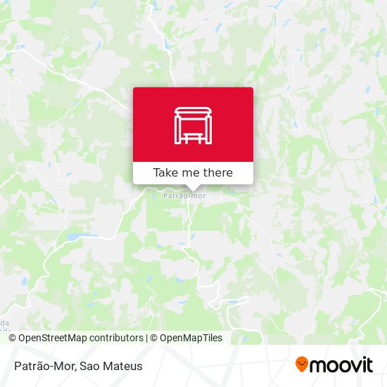 Patrão-Mor map