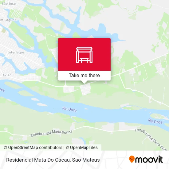 Residencial Mata Do Cacau map
