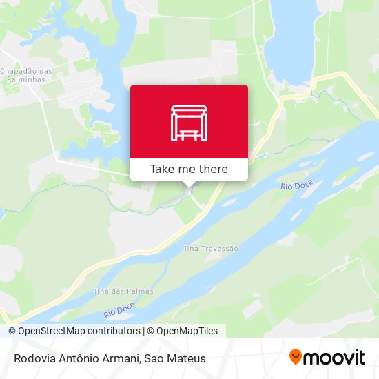Rodovia Antônio Armani map