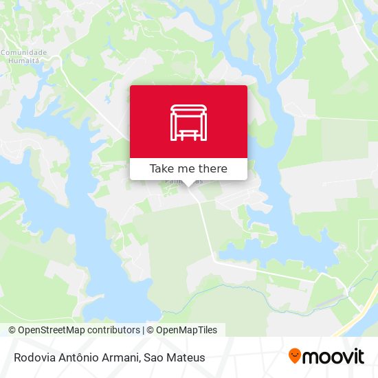 Rodovia Antônio Armani map