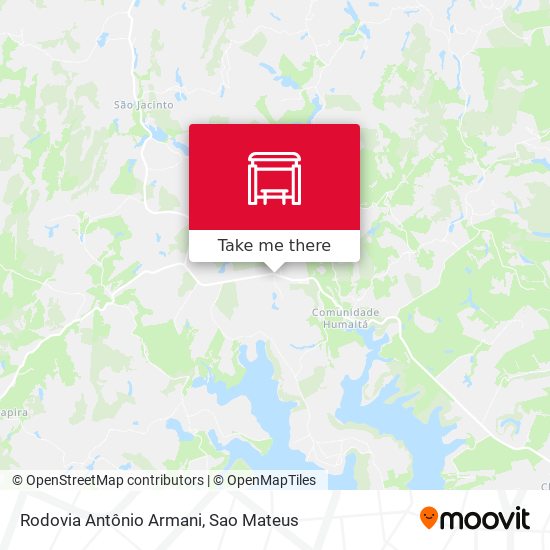 Rodovia Antônio Armani map