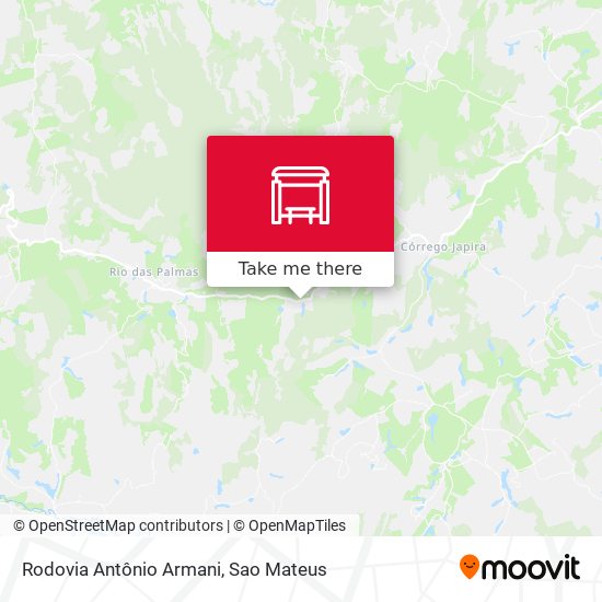 Rodovia Antônio Armani map