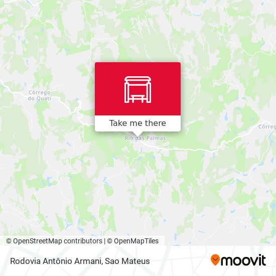 Rodovia Antônio Armani map