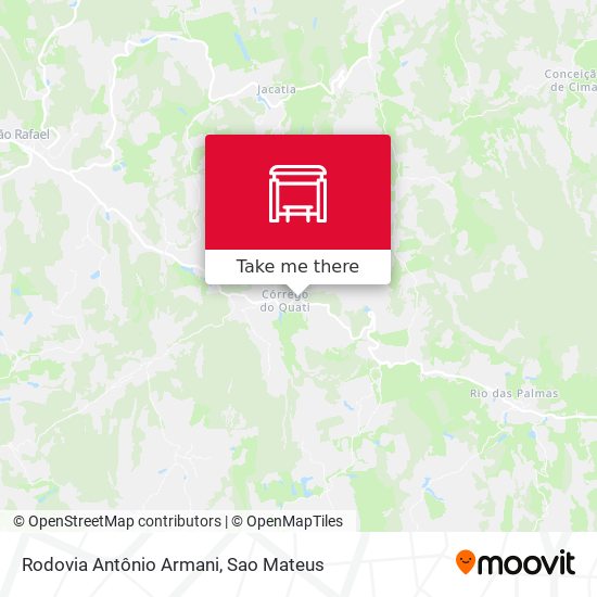 Rodovia Antônio Armani map