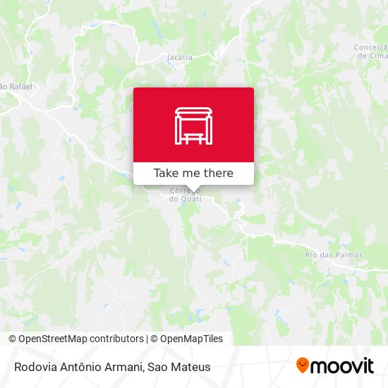 Rodovia Antônio Armani map