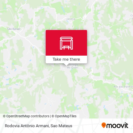 Rodovia Antônio Armani map