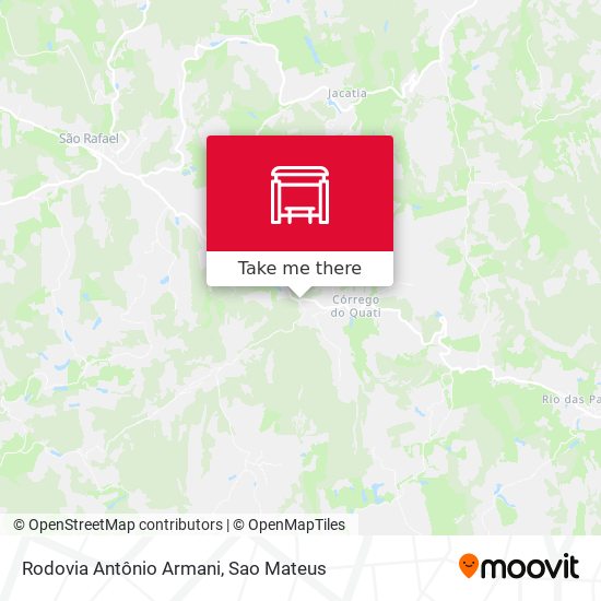 Rodovia Antônio Armani map