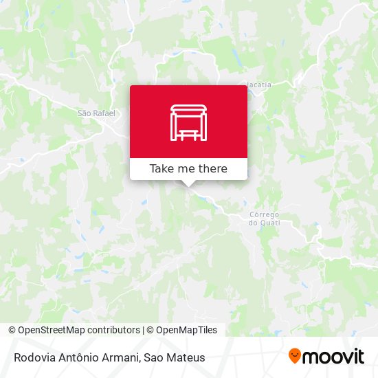 Rodovia Antônio Armani map
