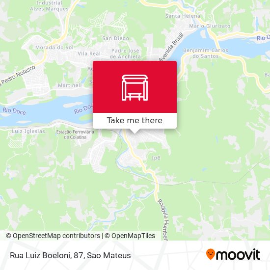 Rua Luiz Boeloni, 87 map