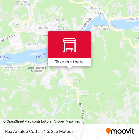 Rua Arnaldo Cotta, 315 map
