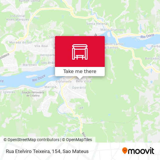 Rua Etelviro Teixeira, 154 map