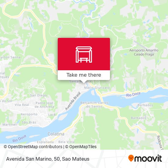 Avenida San Marino, 50 map