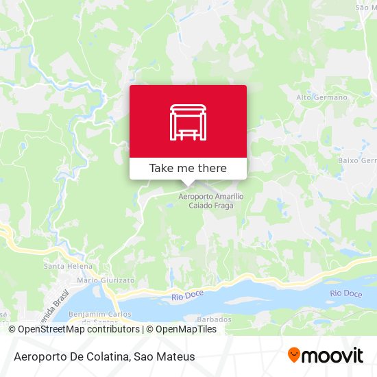 Aeroporto De Colatina map