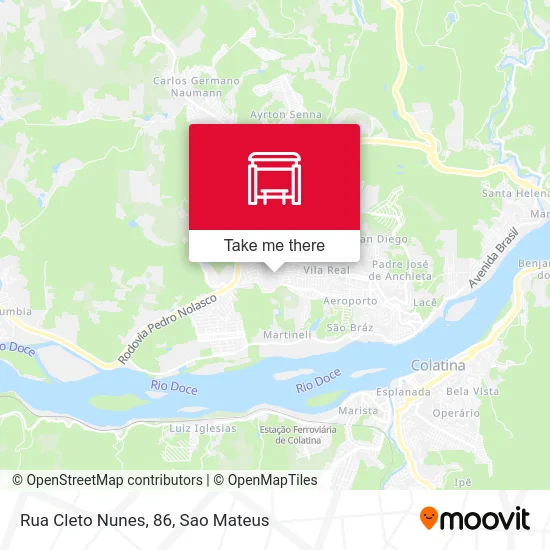 Rua Cleto Nunes, 86 map