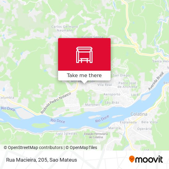 Rua Macieira, 205 map