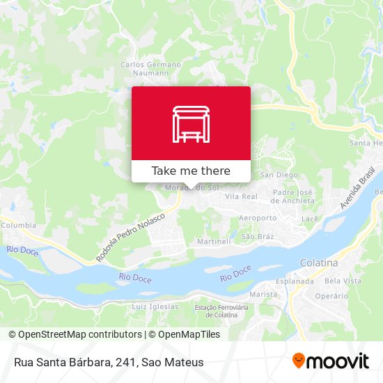 Rua Santa Bárbara, 241 map