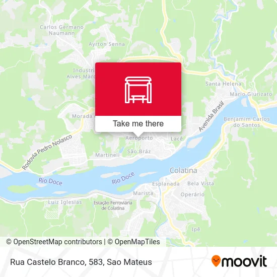 Rua Castelo Branco, 583 map