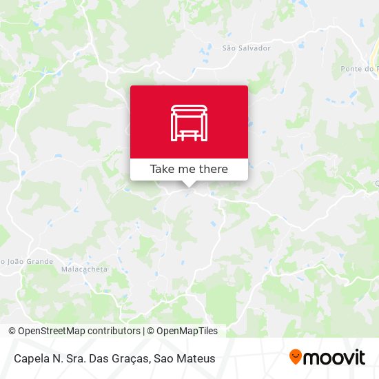 Capela N. Sra. Das Graças map