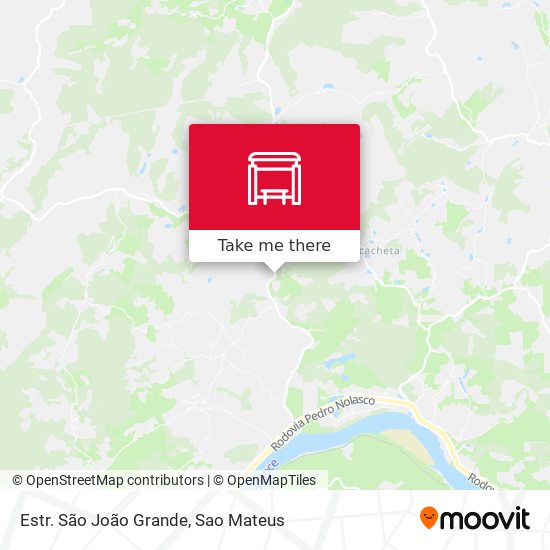 Estr. São João Grande map