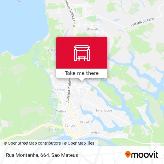 Rua Montanha, 664 map