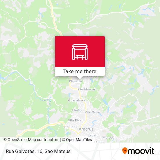 Rua Gaivotas, 16 map