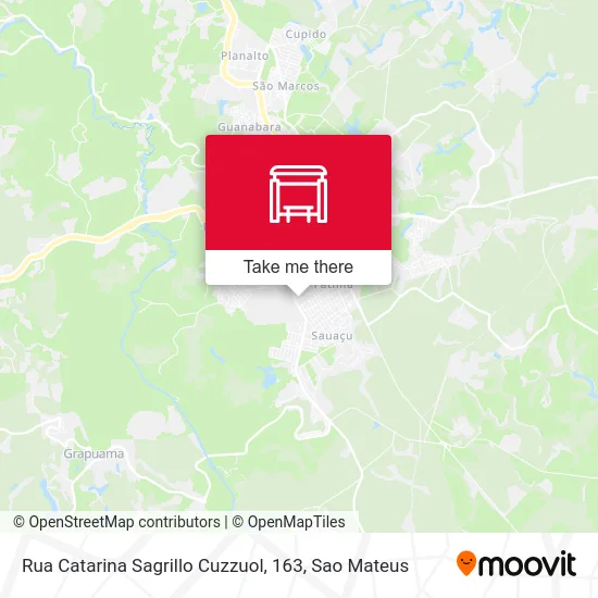 Rua Catarina Sagrillo Cuzzuol, 163 map