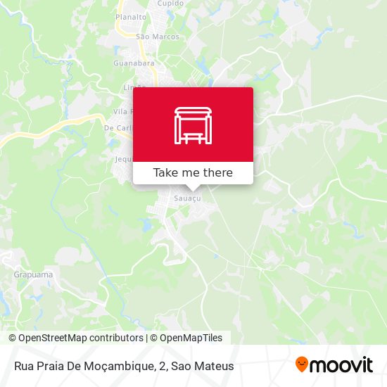 Rua Praia De Moçambique, 2 map