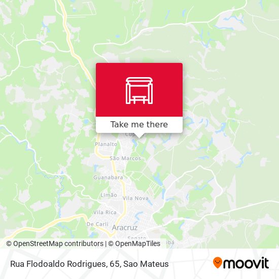 Rua Flodoaldo Rodrigues, 65 map