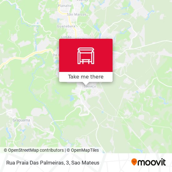 Rua Praia Das Palmeiras, 3 map