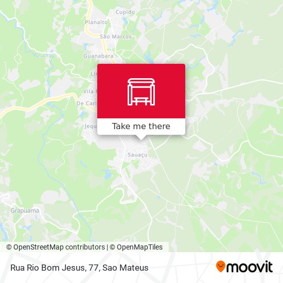 Rua Rio Bom Jesus, 77 map