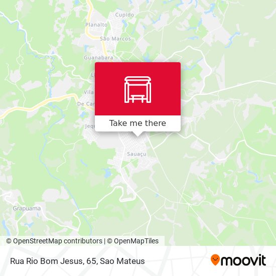 Rua Rio Bom Jesus, 65 map