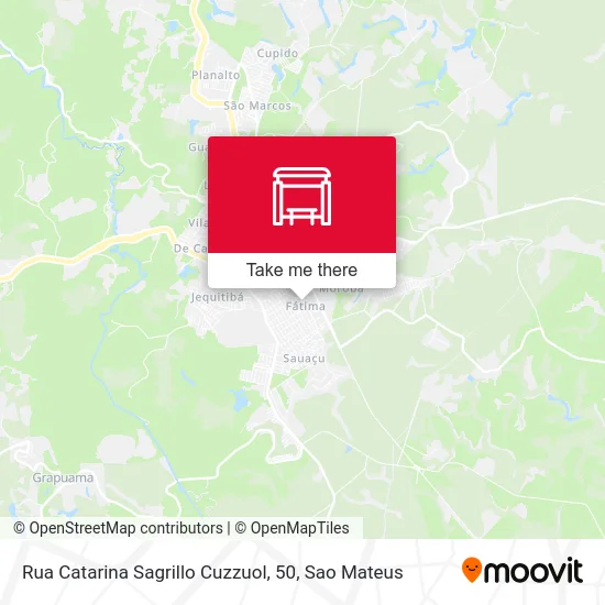 Rua Catarina Sagrillo Cuzzuol, 50 map