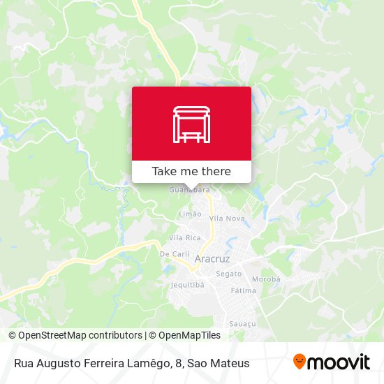 Rua Augusto Ferreira Lamêgo, 8 map