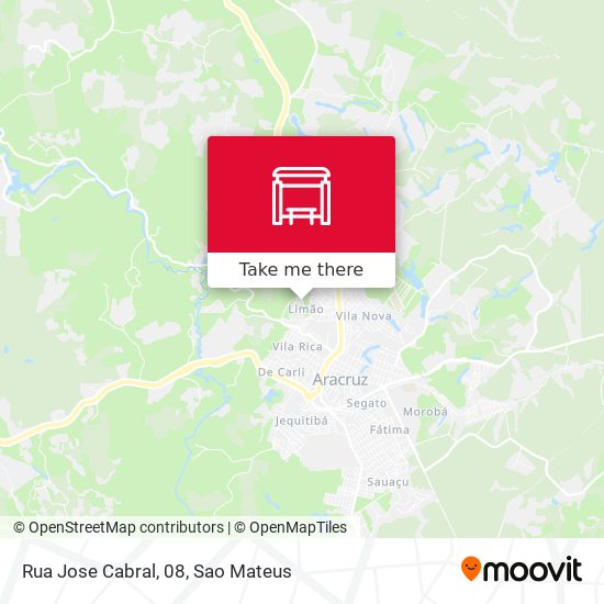 Rua Jose Cabral, 08 map
