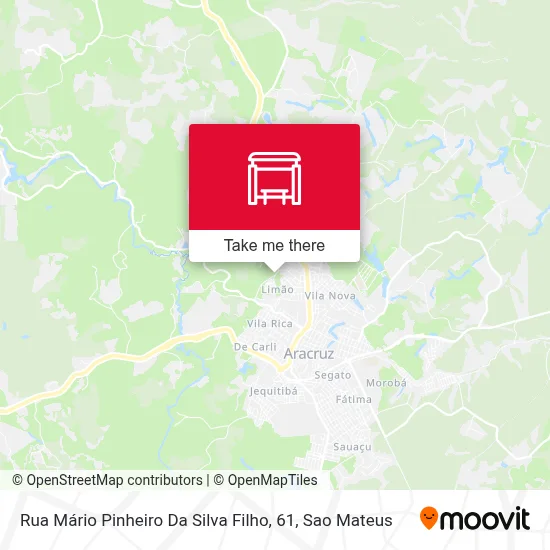 Rua Mário Pinheiro Da Silva Filho, 61 map