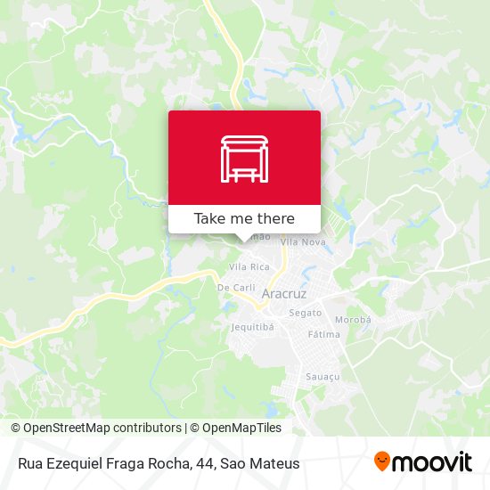 Rua Ezequiel Fraga Rocha, 44 map