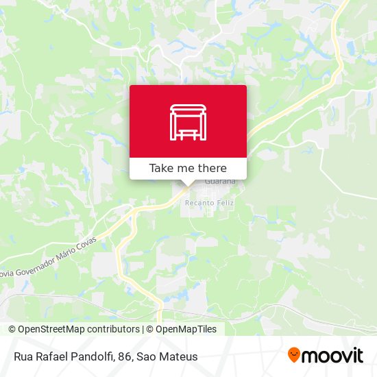Rua Rafael Pandolfi, 86 map