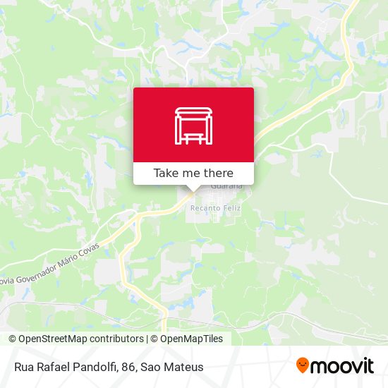 Rua Rafael Pandolfi, 86 map