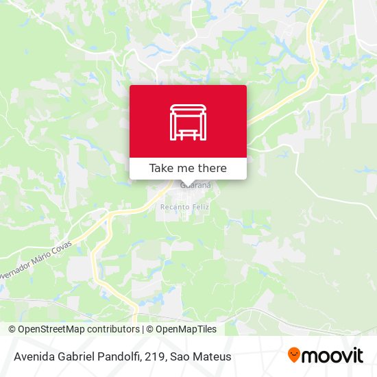 Avenida Gabriel Pandolfi, 219 map