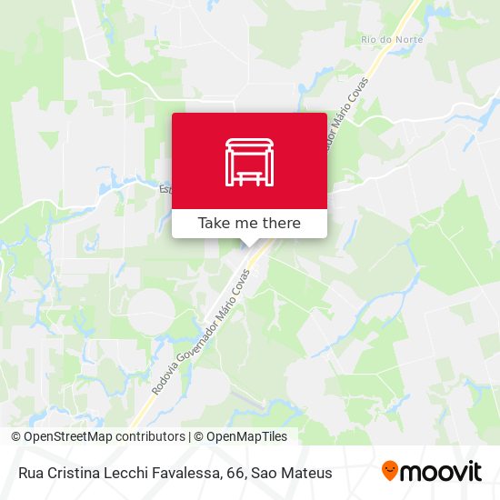 Rua Cristina Lecchi Favalessa, 66 map
