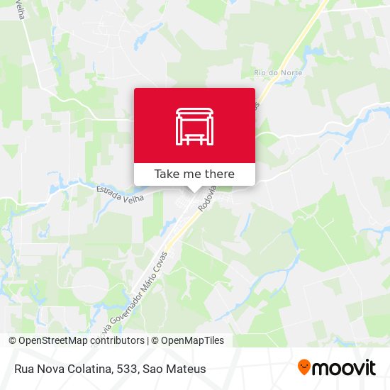 Rua Nova Colatina, 533 map